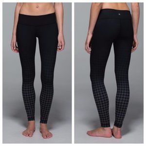 Lululemon Wunder Under Pant Giant Houndstooth Coal